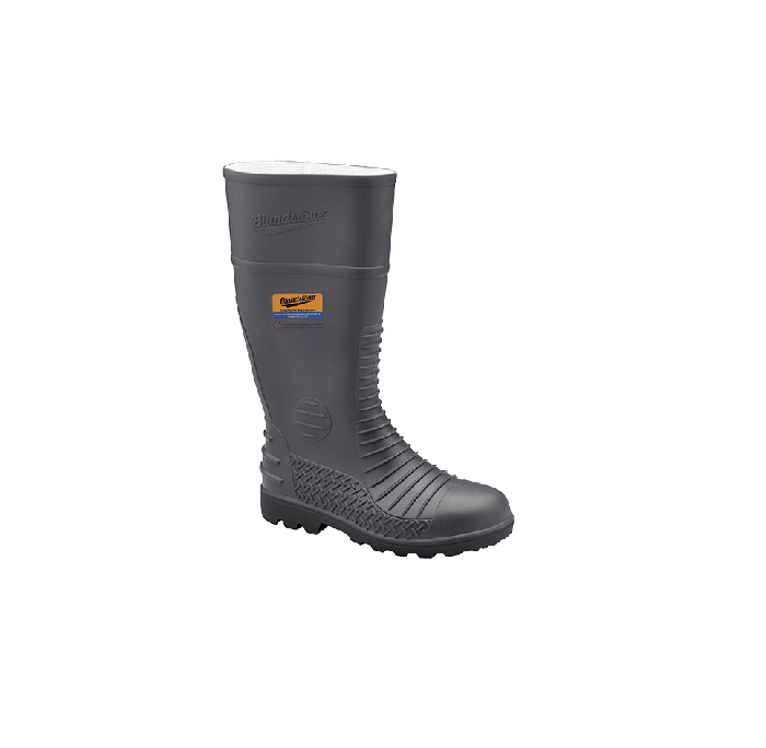 Grey Comfort Arch Steel Toe And Midsole Gum Boot