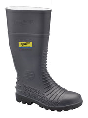 Grey Comfort Arch Steel Toe Boot