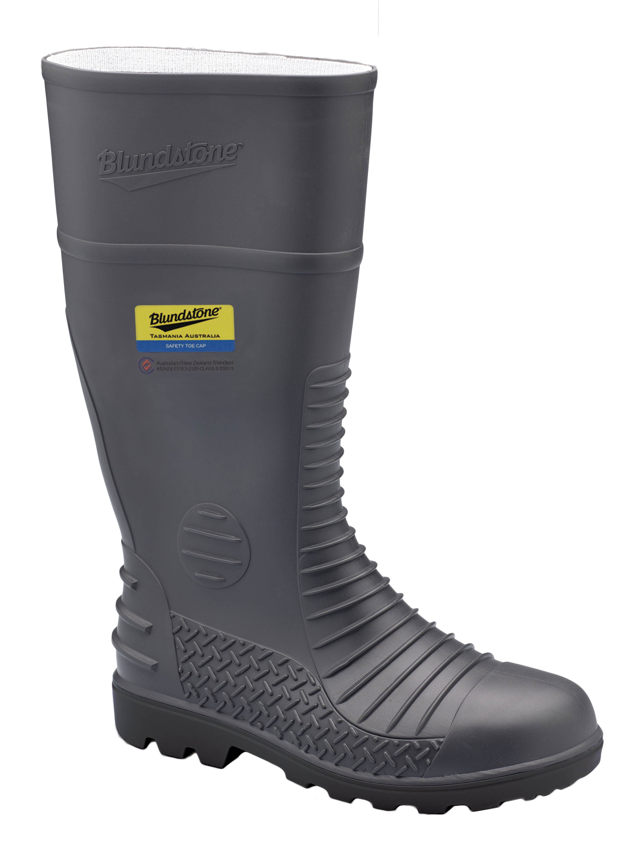 Grey Comfort Arch Steel Toe Boot