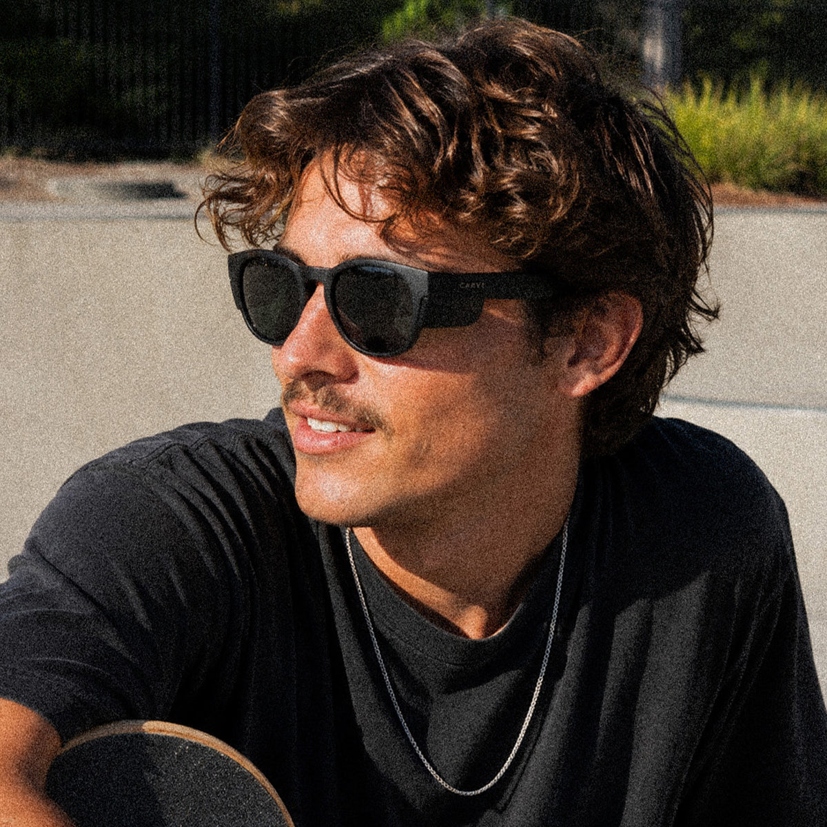 Chippy Safety – Matte Black Frame Grey Polarised Lens 10031