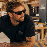Volley Safety – Matte Tort Frame with Brown Polarised Lens 10056