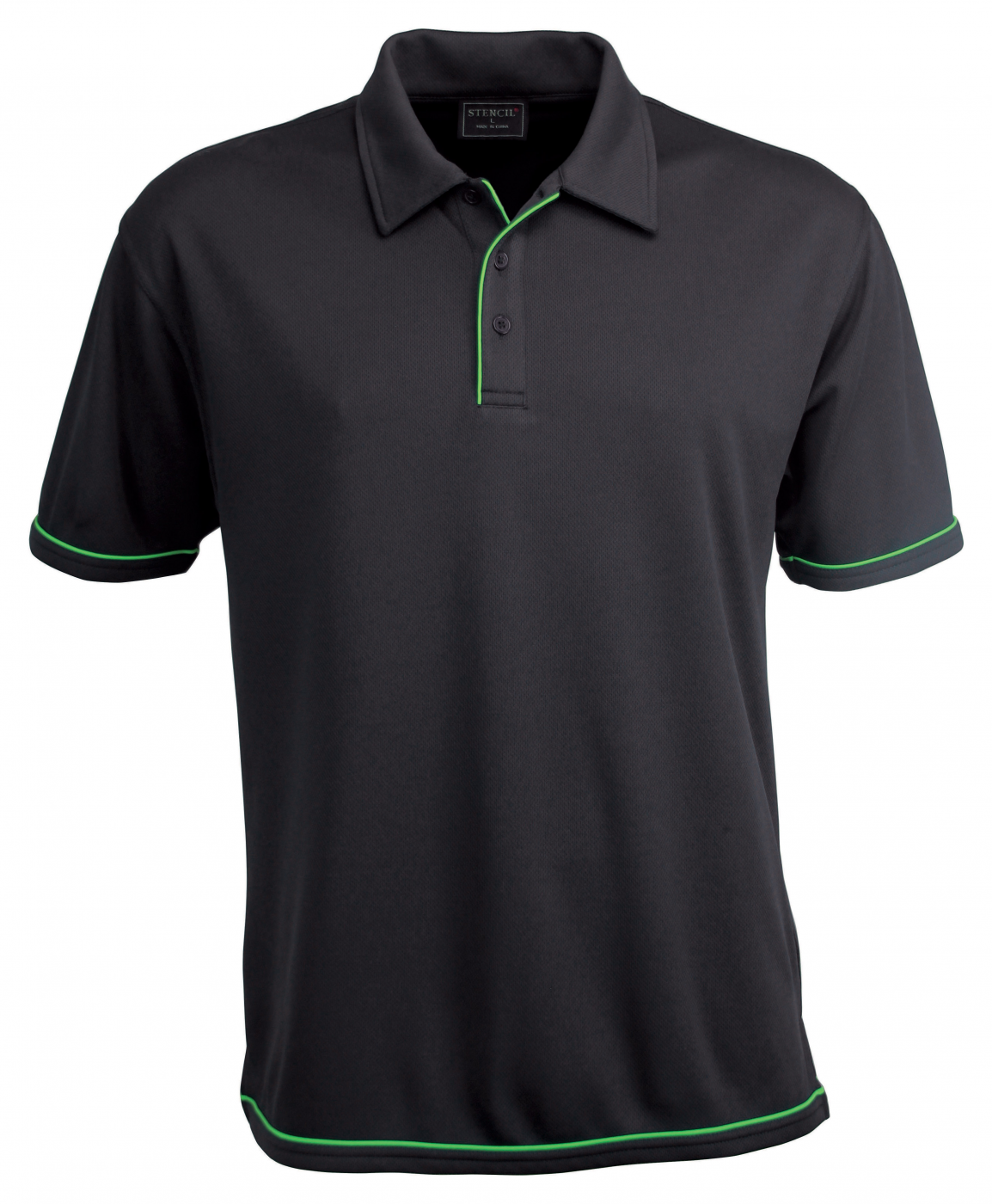 Stencil Cool Dry S/S Men's S/S Polos