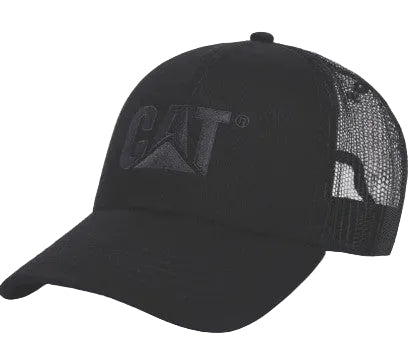 CAT Raised Logo Cap