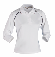 Ladies Cool Dry 3/4 Sleeve Polo