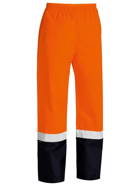 Taped Two Tone Hi Vis Shell Rain Pant