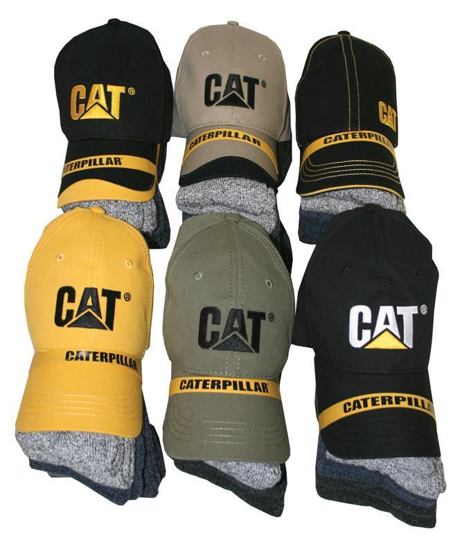 CAT Hat & Sock Bundle Multi Colour