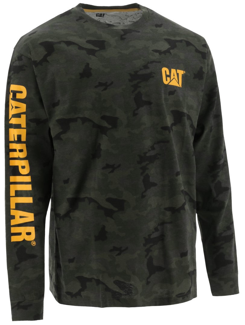 CAT Trademark Banner L/S Tee
