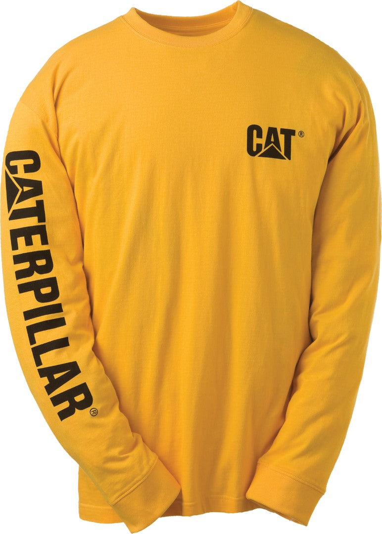 CAT Trademark Banner L/S Tee