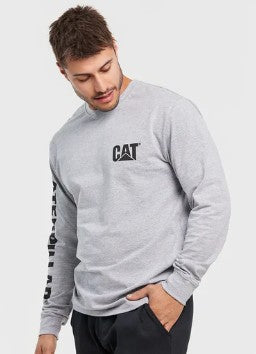 CAT Trademark Banner L/S Tee 1510034