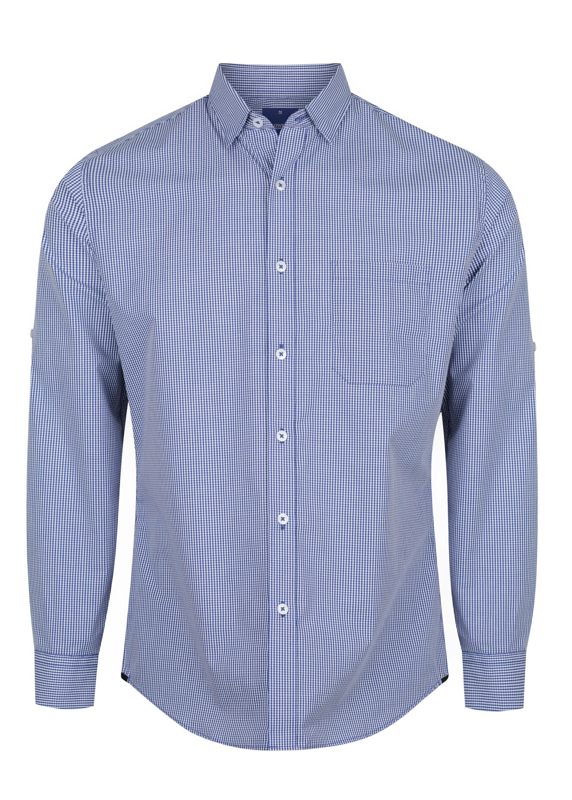 Gingham Long Sleeve Shirt (Unisex)