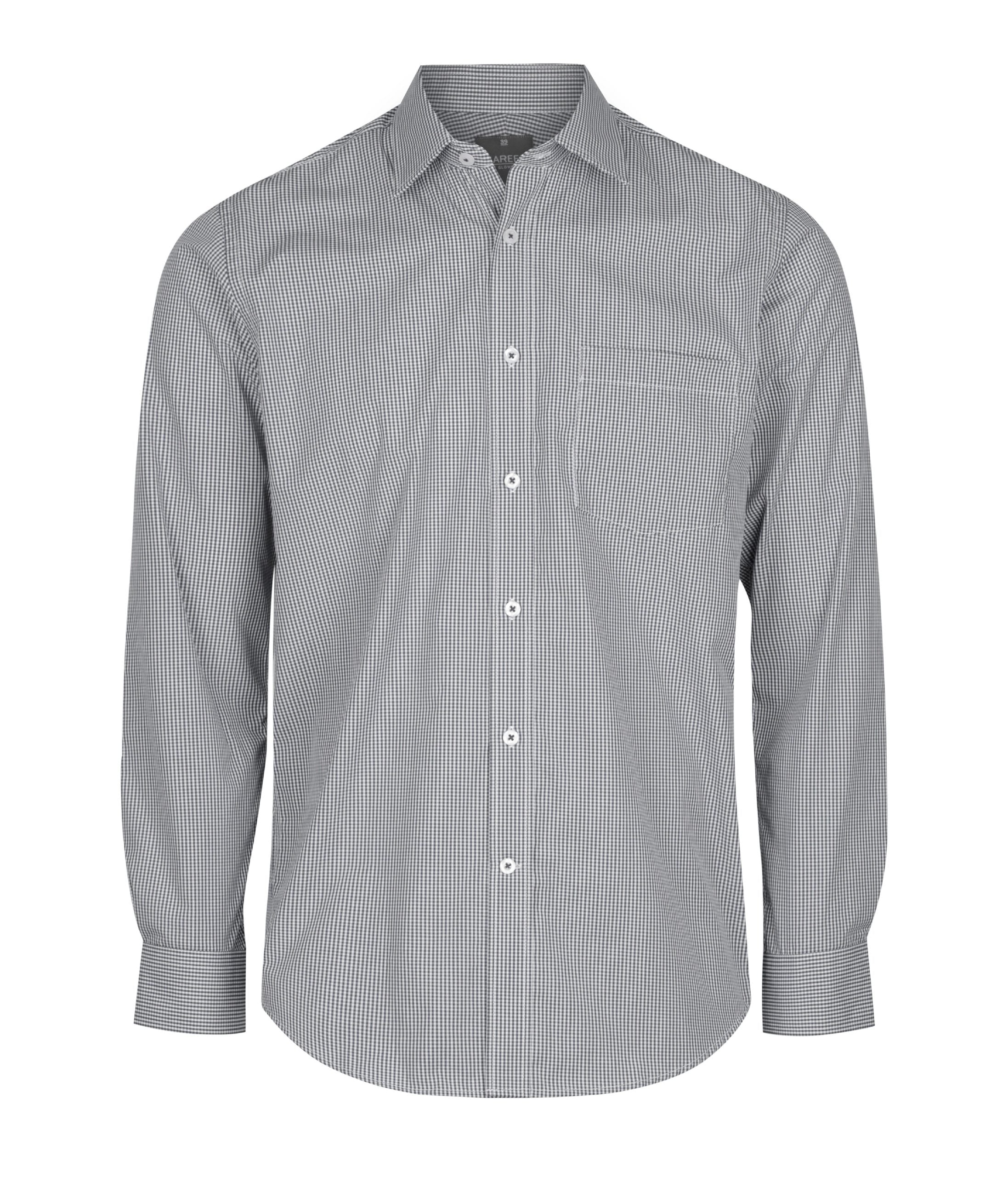Gingham Long Sleeve Shirt (Unisex)