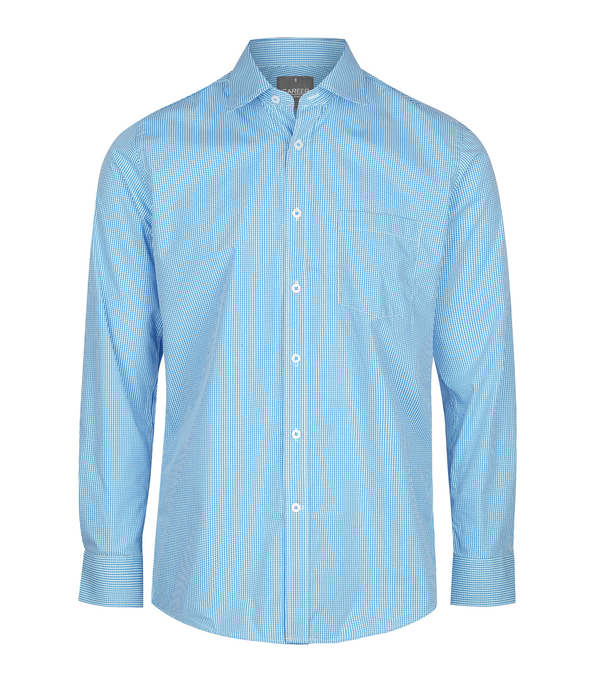 Gingham Long Sleeve Shirt (Unisex)