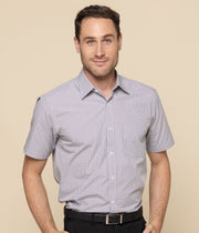 Gingham Short Sleeve Shirt 1637S