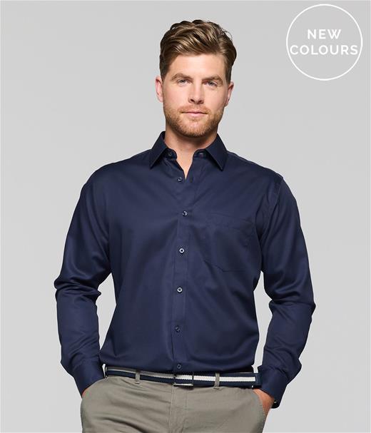 Blake Pure Cotton Non-Iron Shirt Contemporary Fit 1639L
