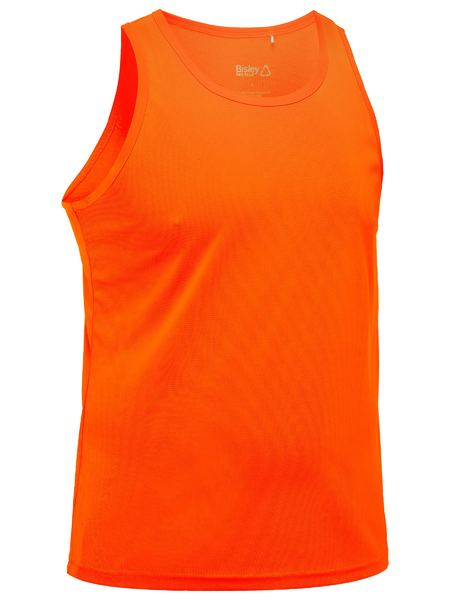 Recycled Hi Vis Singlet BK0439