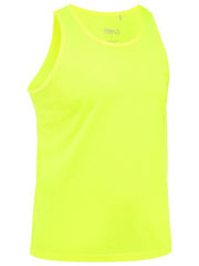 Recycled Hi Vis Singlet BK0439
