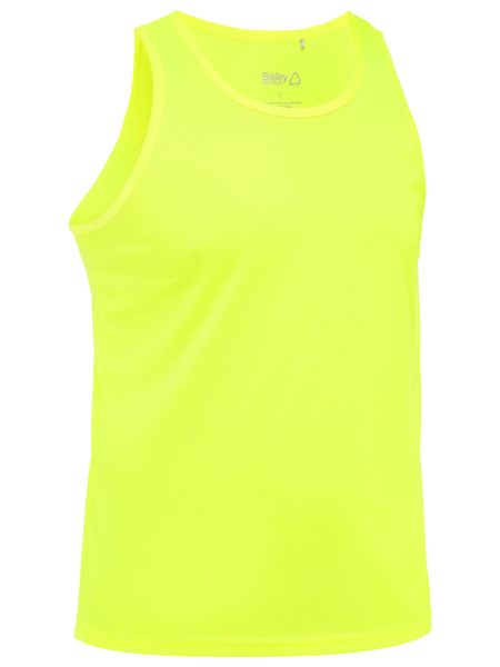 Recycled Hi Vis Singlet BK0439