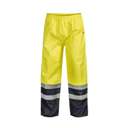 Workcraft Hi Vis Two Tone Waterproof Pant With Tape
