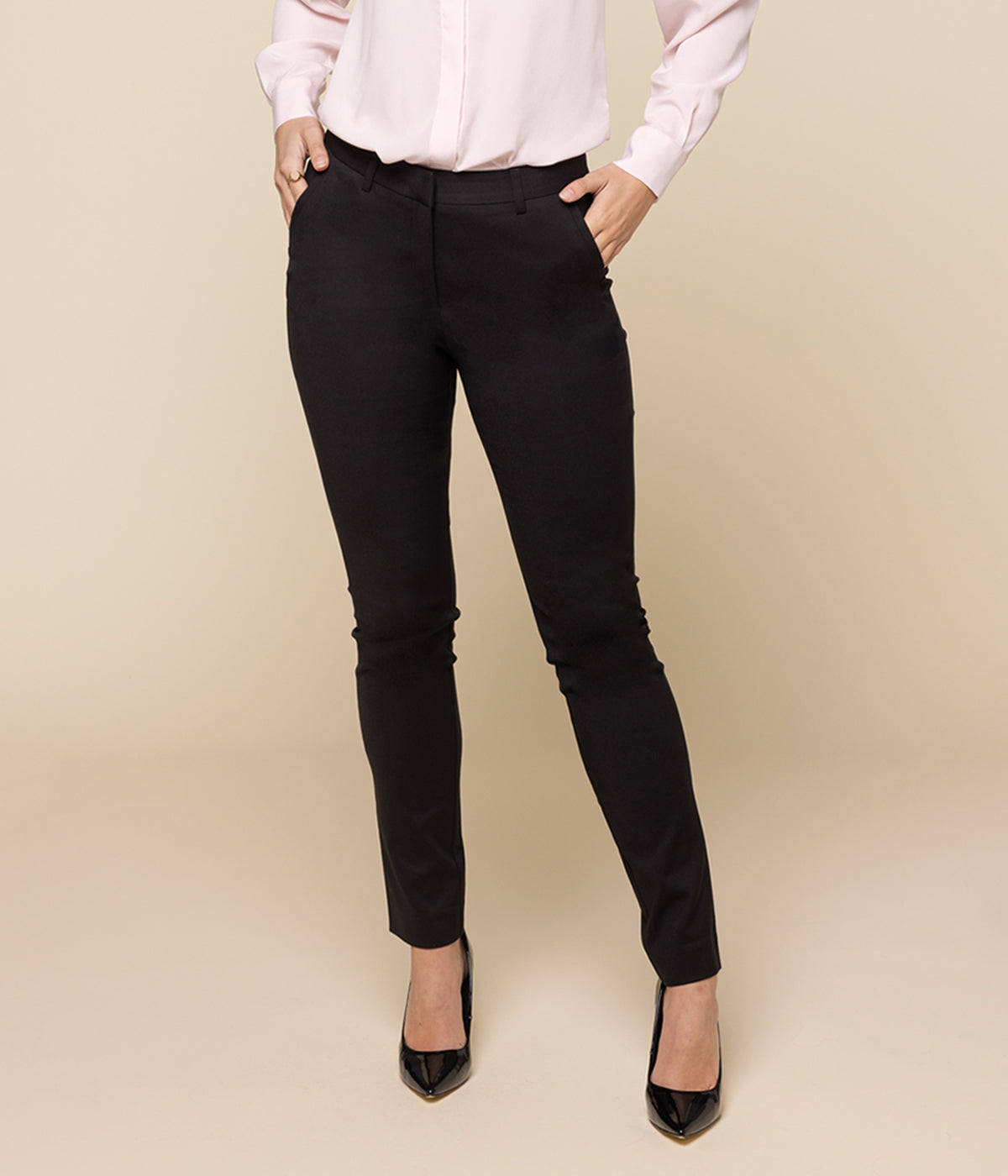 Georgia Full-Length Slim Tailored Pants 1735WT