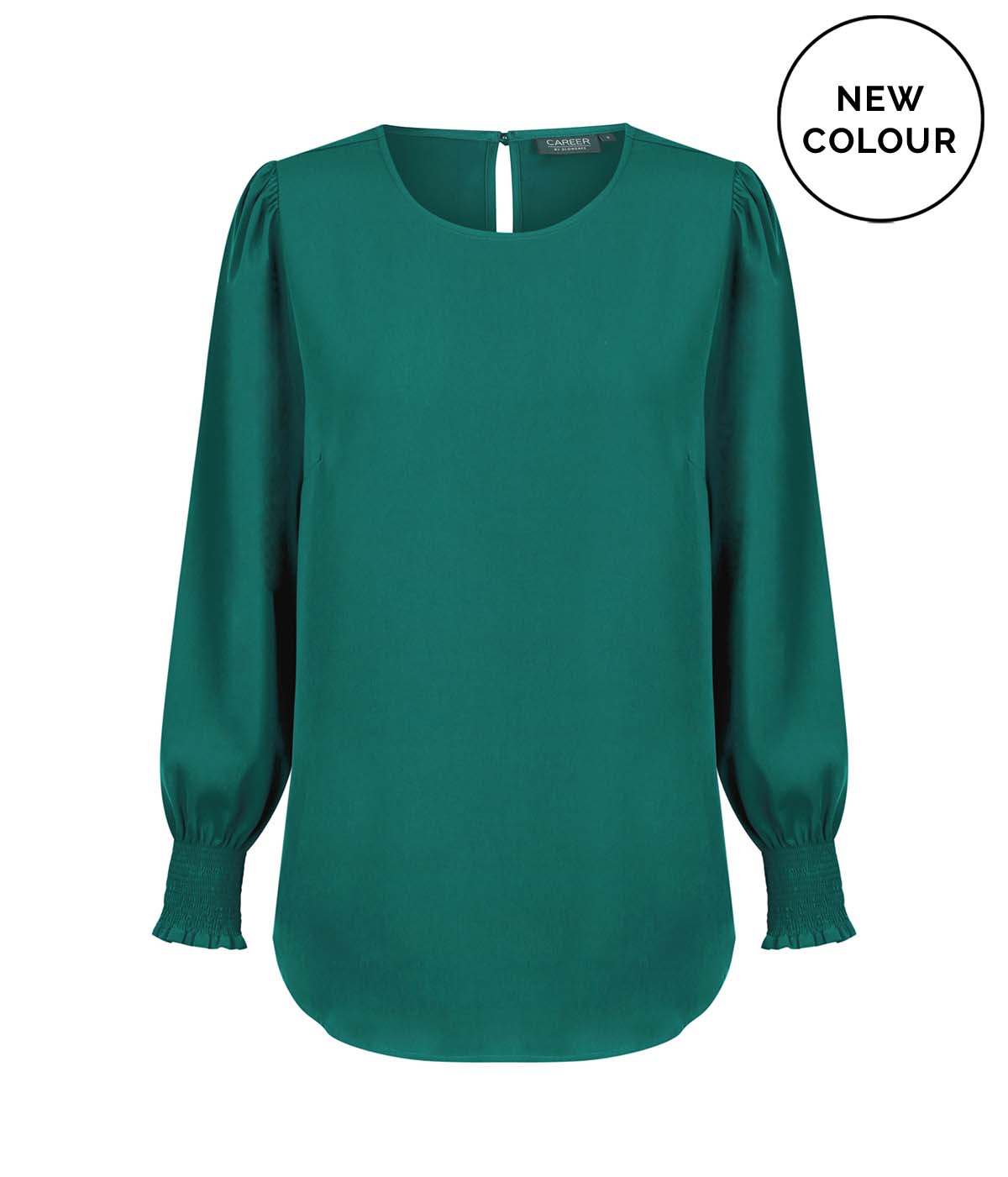 Shirred Cuff Soft Top 1796WL