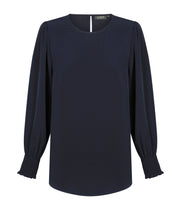 Shirred Cuff Soft Top