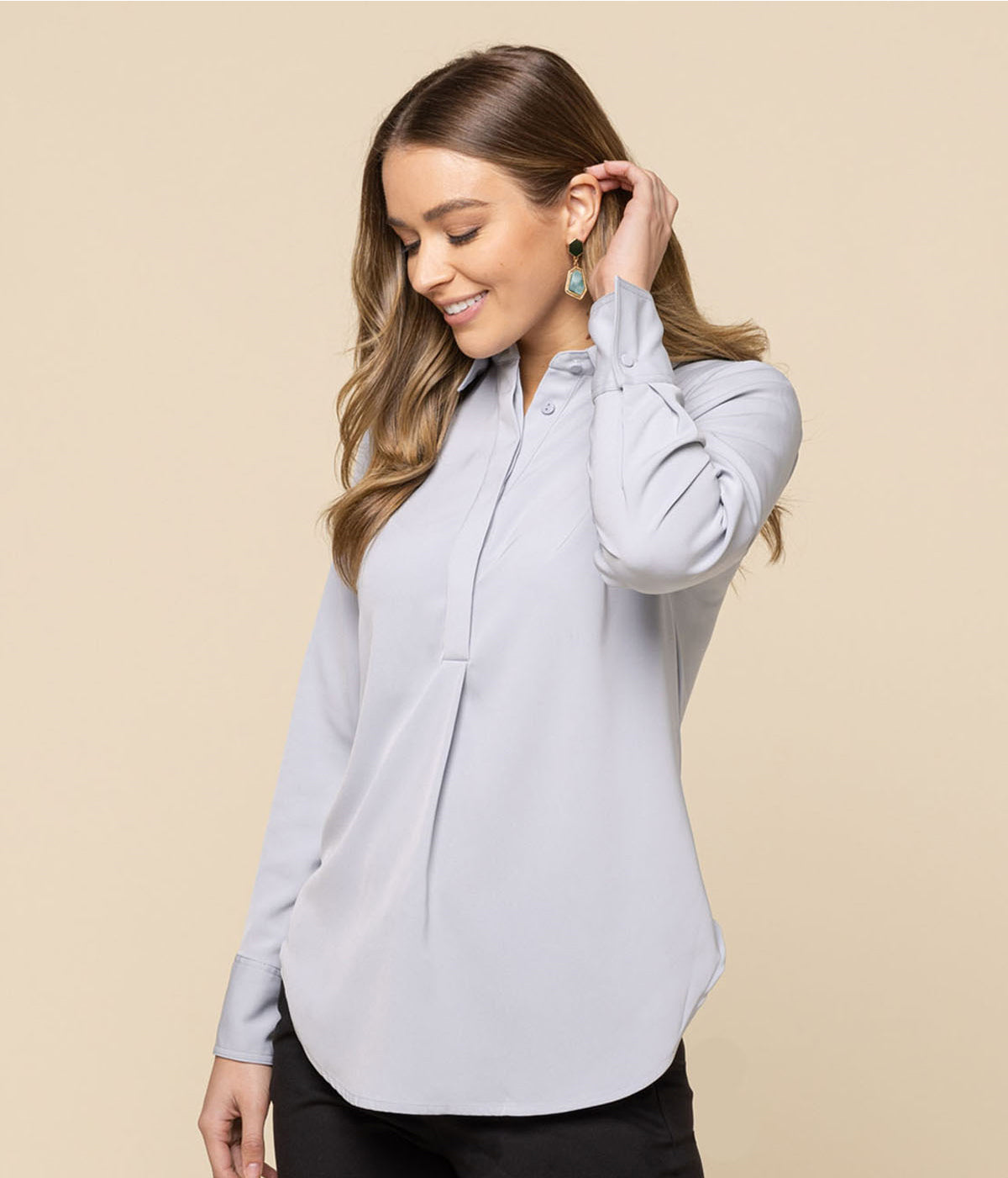 Quinn Long Sleeve Soft Top 1797WL