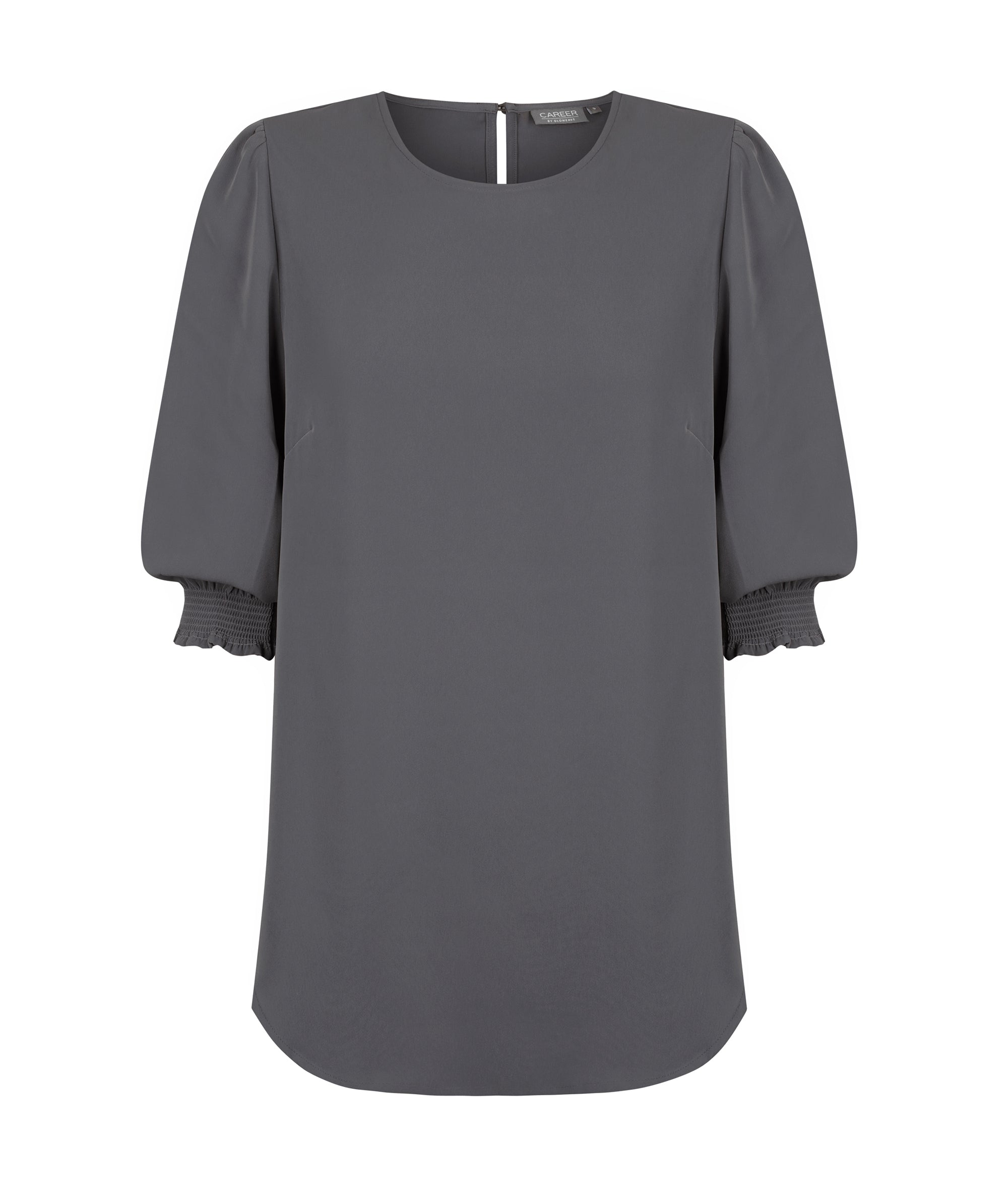 Lola 3/4 Sleeve Shirred Cuff Top
