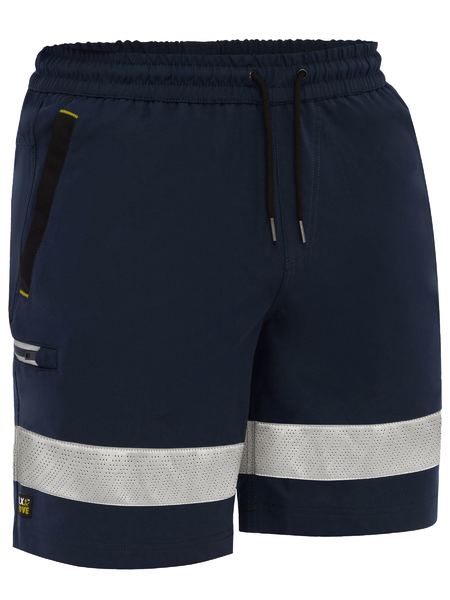 Flx & Move Taped 4-Way Stretch Elastic Waist Cargo Short BSHC1333T