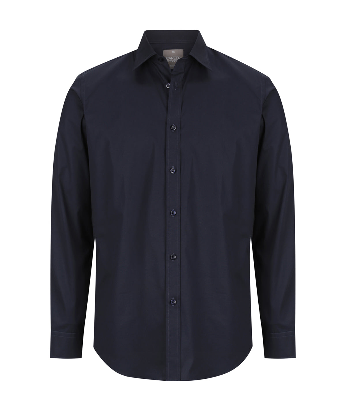 Olsen Stretch Cotton Slim Fit Shirt