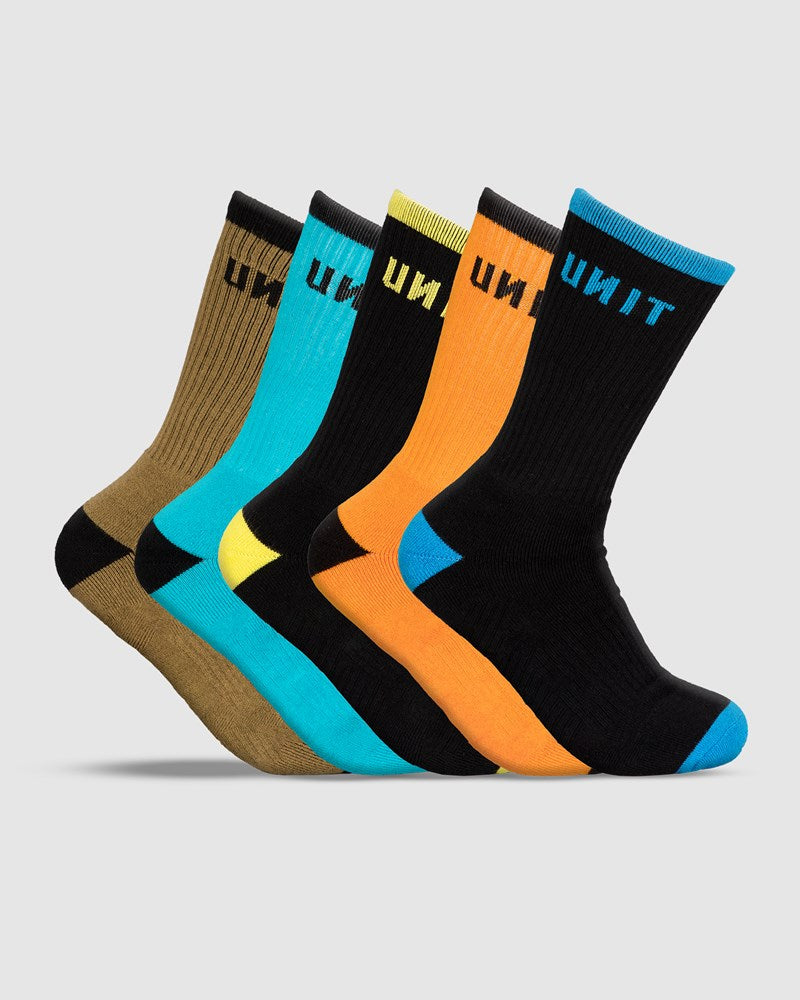 Mens React Bamboo Socks- 5 pack 212133002