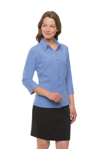 Ezylin: 3/4 Sleeve Featuring A Unique Fabric With Easy Care Properties