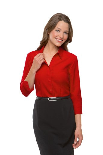 Ezylin: 3/4 Sleeve Featuring A Unique Fabric With Easy Care Properties