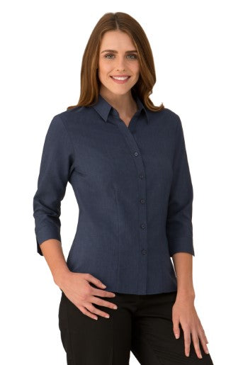 Ezylin: 3/4 Sleeve Featuring A Unique Fabric With Easy Care Properties