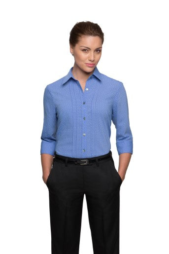 City Stretch Spot: 3/4 Sleeve Shirt