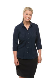 City Stretch Spot: 3/4 Sleeve Shirt