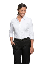 City Stretch Classic: 3/4 Sleeve Shirt