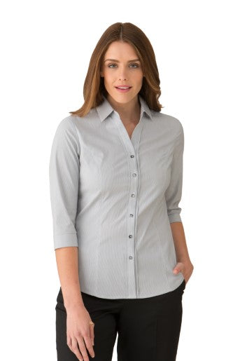 City Collection Pinfeather 3/4 Sleeve