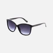 Lila Polarized Gloss Black Frame Sunglasses