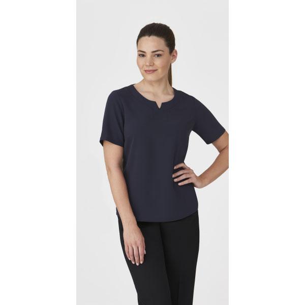 The Knit Woven Short Sleeve