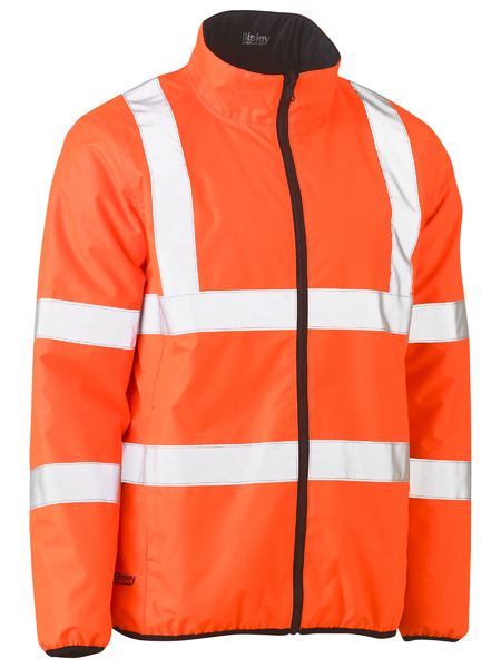 Taped Hi Vis Reversible Puffer Jacket