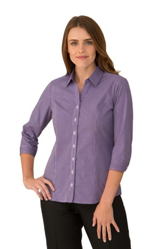 Pippa Check: 3/4 Sleeve Shirt