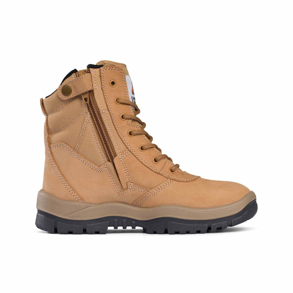 Wheat High Leg Zipsider Boot 251050