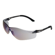 Quartz Grey Frame Blue Mirror Lens Safety Glasses