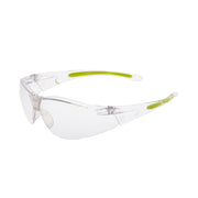 Citron Clear Frame Clear Lens Safety Glasses
