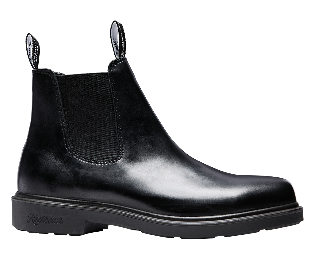 Muster 1-Piece Dress Boot - Black RMBG