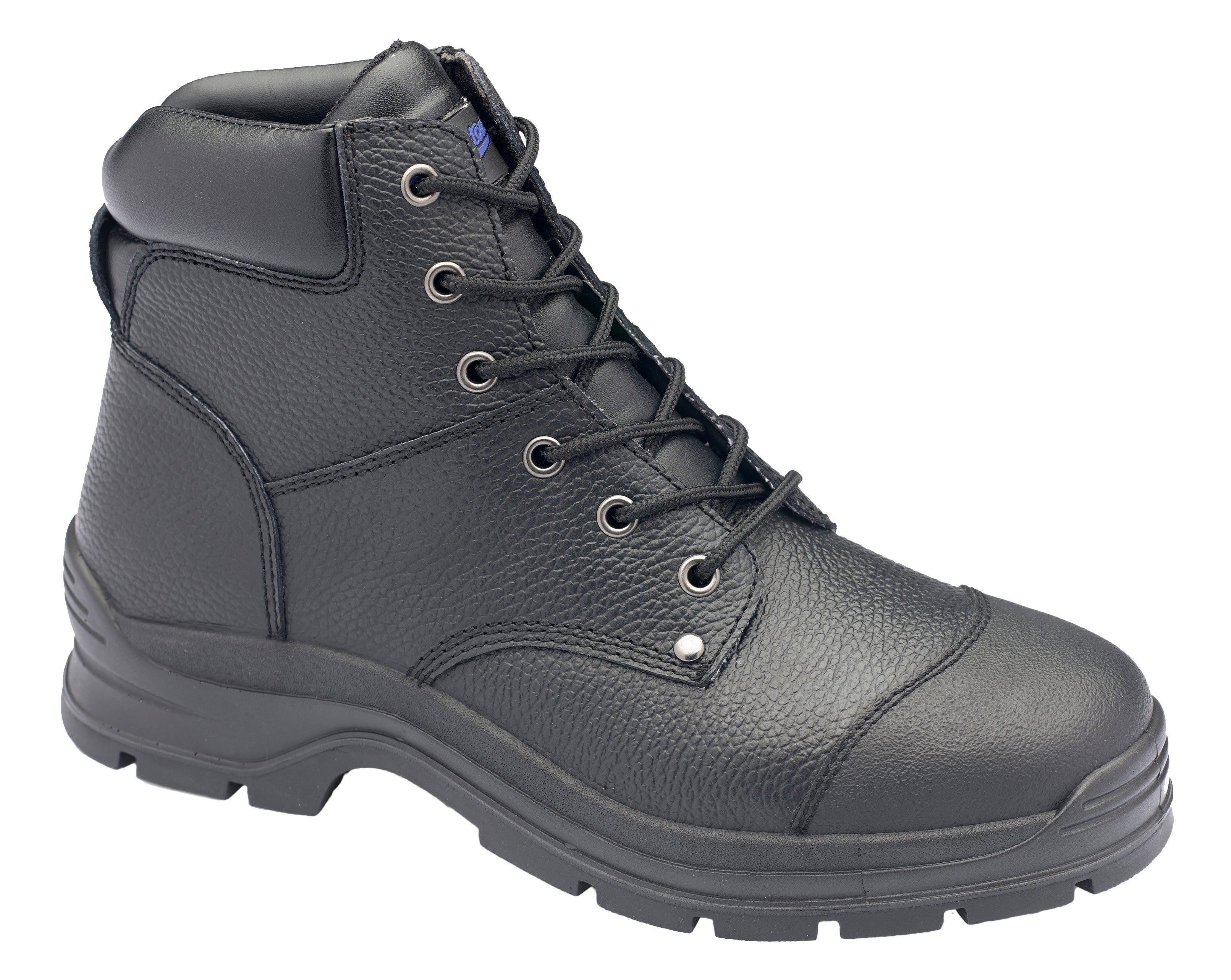 Black Rambler Print Lace Boot