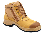 Blundstone Wheat Nubuck Zip Side Ankle Safety Hiker