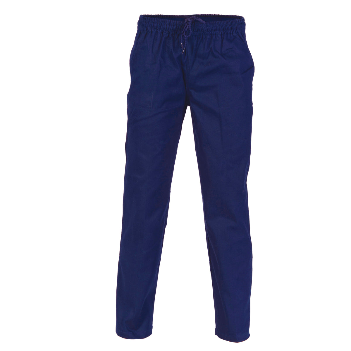 Drill Elastic Waist Trousers 3313
