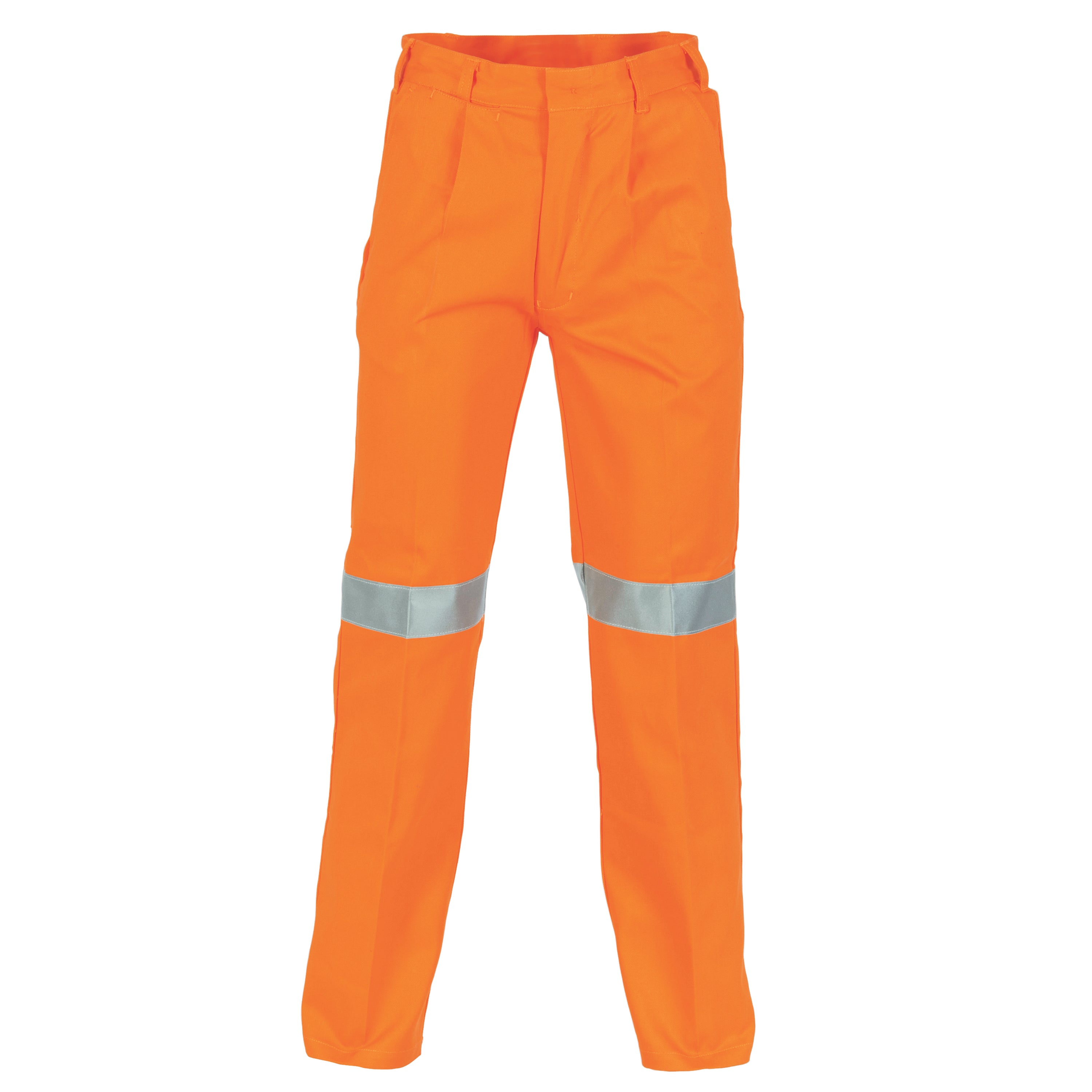 DNC Cotton Drill Trousers With Reflective Tape