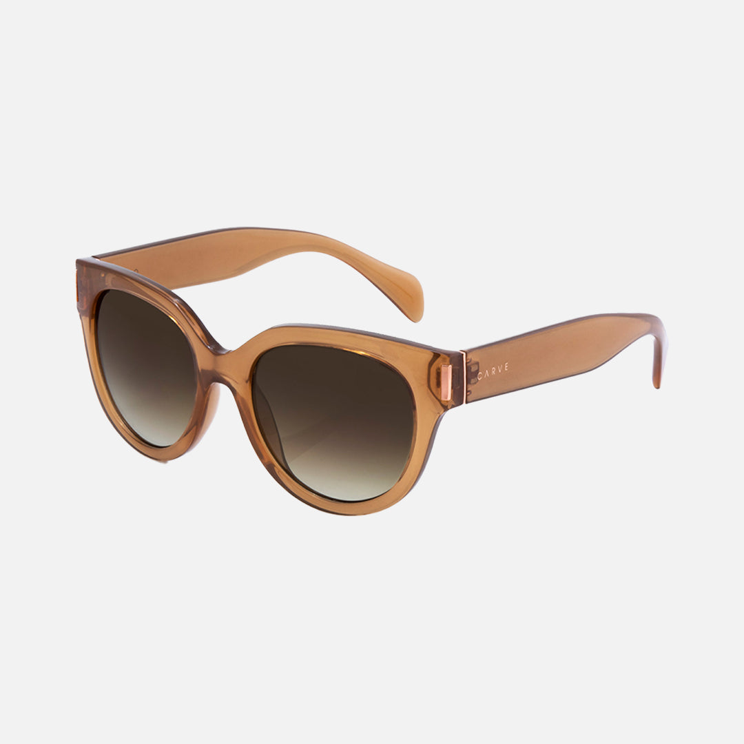 Vivian Gloss Translucent Tobacco Brown Gradient